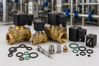 Parker Water Solenoid Valves: Lucifer Series, Coil, Seal Kit and Cross Reference Engineering