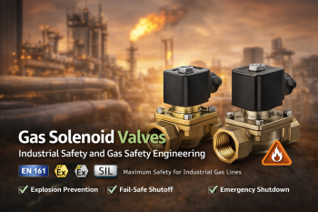 Gaz Solenoid Valfleri: Endüstriyel Güvenlik ve Gas Safety Mühendisliği  