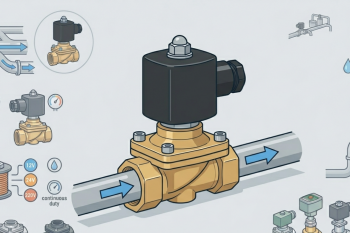 Su Solenoid Valfleri: Fluid Control Engineering, Model Seçimi ve Endüstriyel Performans Optimizasyonu 
