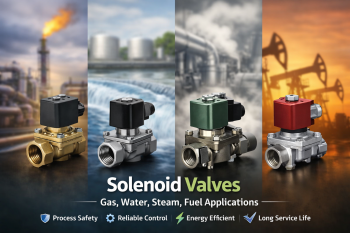 ASCO Solenoid Valfleri: Gaz, Su, Buhar, Yakıt Uygulamaları  
